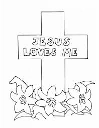 Each has a simple christian theme in simple words for precshool aged children. Jesus Loves Me Coloring Pages For Kids Novocom Top