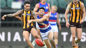 Hawthorn vs western bulldogs utas stadium, 1.45pm aest single slates: Eouw1gt613ay3m