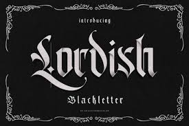 Lordish Blackletter Font Free Download Free Fonts Download Gothic Fonts Tattoo Fonts