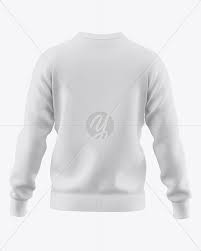 Men S Raglan Sweatshirt Mockup Back View In Apparel Mockups On Yellow Images Object Mockups