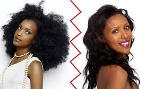 Relaxed Girls Vs Natural Girls Erasing Hair Care Lines Https Blackhairinformation Com By Type Natural H Relaxed Hair Natural Hair Styles Natural Hair Types