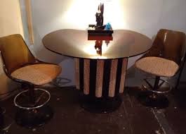 In january, i picked up a $25, round oak coffee table off of craigslist. 9 Groovy Furniture Finds From Craigslist