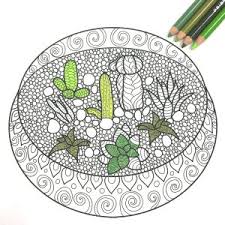 Top 10 four leaf clover coloring pages for toddlers. Free Printable Mandala Adult Coloring Poster