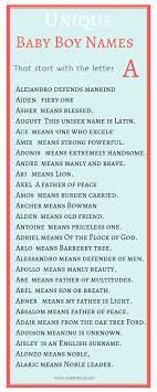 A baby elephant is called a calf. Extremely Unique Baby Boy Names That Begin With The Letter A Unique Baby Boy Names Unique Boy Names Boy Names