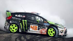 Download Ford Fiesta Ken Block Drift Tuning Sportcar Monster 1325779 And Hq Pictures Megahdwall Com Ken Block Car Hatchback