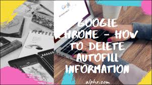 Click the chrome menu on the browser toolbar and select settings click show advanced settings and find the passwords and forms section. Google Chrome How To Delete Autofill Information