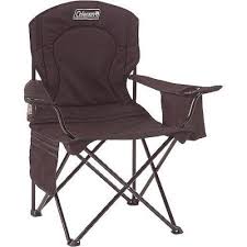 Coleman Quad Portable Camping Chair With Built In Cooler Black Portable Camping Chair Camping Chairs Folding Camping Chairs