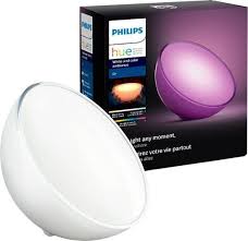 Best Buy Philips Hue Go Portable Dimmable Led Smart Light Table Lamp Claro 798835 Hue Philips Philips Hue Lights Smart Lighting