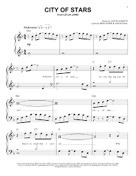 City Of Stars La La Land Piano Sheet Music Download Easy Piano Sheet Music To City Of Stars By Ryan Gosling Emma Stone And Print It Instantly Fro Sheet Music Easy Piano Sheet Music Digital Sheet Music