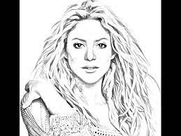 Use the magic want tool and while holding ctrl, click on the outside and gaps within your drawing or text you wish to ou. How To Create Drawing Outline Effect In Photoshop Youtube