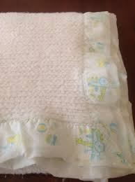 Vintage Carter Baby Blanket Acrylic Satin Trim White Thermal Weave Like Morgan Baby Boomers Memories Carters Baby Blanket Vintage Baby Nursery