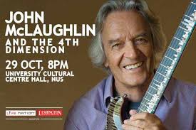 John McLaughlin: with the 4th Dimension are back in Singapore