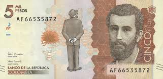 Colombia new date (24.07.2018) 5,000-peso note (B994d) confirmed
