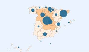 Mapas topográficos de españa ofrecidos por el instituto geográfico nacional (ign) a diferentes escalas (1 mapas militares del ceget, se muestran 5 capas: Mapa Del Coronavirus En Espana Evolucion Casos Y Muertes