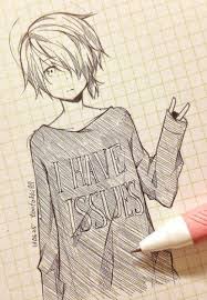 Free download 63 best quality anime boy drawing at getdrawings. Anime Art Pencil Boy