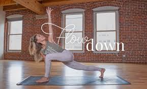 Flow Down With Ashton August 50 Minute Intermediate Yoga Class In 2020 Hip Opening Yoga Easy Yoga Workouts Yoga Poses