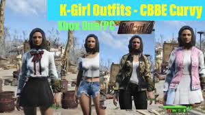 Fallout 4 Xbox One/PC Mods|K-Girl Outfits - CBBE Curvy - YouTube