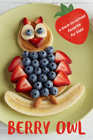 Berry Owl Fruit Art Recipe Recipe Food Creative Food Fun Kids Food