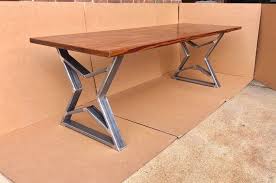 Shop allmodern for modern and contemporary leg based dining tables to match your style and budget. The Stars Design Dining Table Base Sturdy Heavy Duty Table Base 2 Legs 2 Upper Cross Braces Dining Table Legs Table Base Metal Table Base