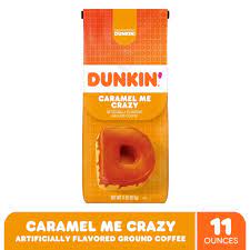 Check spelling or type a new query. Dunkin Caramel Me Crazy Artificially Flavored Ground Coffee 11 Ounces Walmart Com Walmart Com
