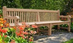 51 patio garden bench park yard outdoor furniture cast aluminum frame porch chair. Wooden Outdoor Benches Teak Garden Seats Long Benches Corido