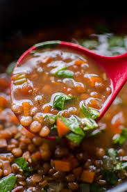 Slow Cooker Lentil And Ham Soup Living Lou Recipe In 2020 Slow Cooker Lentils Ham And Lentil Soup Ham Soup