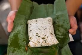 Tempeh Wrapped In Banana Leaf Banana Leaf Tempeh Recipes Cooking