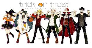 Hd Wallpaper Anime My Hero Academia Denki Kaminari Halloween Izuku Midoriya Wallpaper Flare