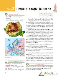 Timpul Si Spatiul In Istorie Istorie Dezvoltarea Copilului Matematică