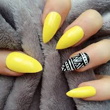 A wide variety of yellow gel nail designs options are available to you, such as brush material, material, and use. 55 Most Beautiful Yellow Nail Art Design Ideas