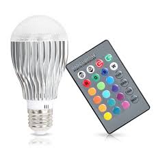 Magic Color Changing Led Light Bulb With Remote Control Led Light Bulb Color Changing Led Rgb Led Lights