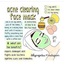 Diy Acne Clearing Face Mask Beauty Skin Skin Care Acne Life Hacks Life Hack Beauty Ideas Beauty Hacks Acne Face Mask Face Acne Laser Skin Rejuvenation