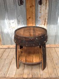 Queen Crown End Table King Barrel Wine Barrel Furniture Barrel Table Bourbon Barrel Furniture