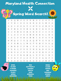 When planning a wedding, you'll learn that there are wedding words and terms you'll need to know. Md Health Connection On Twitter Do Your Kids Love Word Searches Print Out Our Maryland Health Connection Word Search And Help Your Little Ones Find All The Spring Words