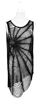 Blooms Punk Women Spiderweb Vest Top Diy Clothes Clothes Fashion