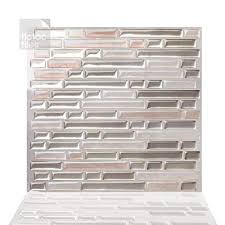 Kitchens bathrooms stick on tiles tiles online wall tiles cheap tiles cheap kitchen makeover ceramic tile backsplash tile bathroom tile supply. Buy Tic Tac Tiles Peel And Stick Self Adhesive Removable Stick On Kitchen Backsplash Bathroom 3d Wall Sticker Wallpaper Tiles In Como Designs 5 Sand Online In Turkey B011m8engu