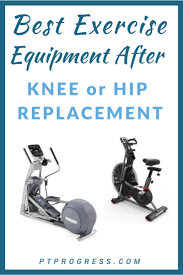 Both the seat and the back support fashion a vented design, feature that completely eliminates the overheating of the seat during. Best Exercise Equipment After Knee Or Hip Replacement