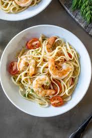 This is a super speedy unbelievably delicious meal. Linguine With Shrimp Linguine Con Gamberi Culinary Ginger