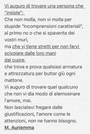 Vi Auguro Di Trovare La Persona Che Insiste Frasi D Amore Citazioni Sagge Citazioni Significative