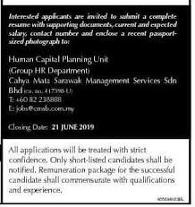 Kenak 2 egek vacancy nok dipost kamek tek sik klua rah timeline page vso tok juak oo? Jawatan Kosong Cahya Mata Sarawak Borneo Career Official Facebook