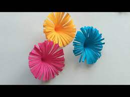 Maybe you would like to learn more about one of these? Diy Easy Small Paper Flowers Flower Making Diy Youtube Small Paper Flowers Paper Flowers Small Paper Flowers Diy