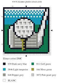 This free valentine cross stitch pattern and matching floss thread holders are a handy cute addition to your stash. 24 Xstitch Golf Ideas Cross Stitch Cross Stitch Patterns Stitch Patterns