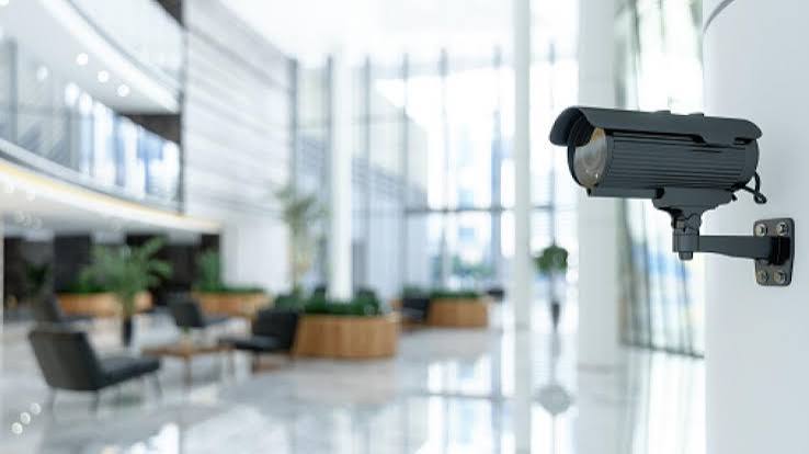Office CCTV camera installation
