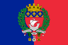 Flag Of Paris Paris Flag City Flags Coat Of Arms