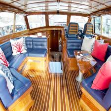To start, all our captain's have been vaccinated! Upgrading Boat Upholstery A Modest Makeover Passagemaker