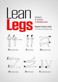 Lean Legs Workout In 2020 Lean Leg Workout Lean Workout Leg Workout At Home