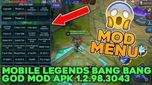 As always we are back with a new modded game that unlocks so many new. Mobile Legends Bang Bang God Mod Apk 1 2 98 3043 Mod Menu Daredevil Sahil