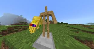 thanosgauntlet add on addons for minecraft pe mcpe box minecraft pe minecraft houses survival super powers