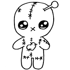 Dibujos De Halloween Para Colorear Kawaii