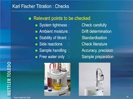 Karl Fischer Titration (Kf Titration) | Ppt
